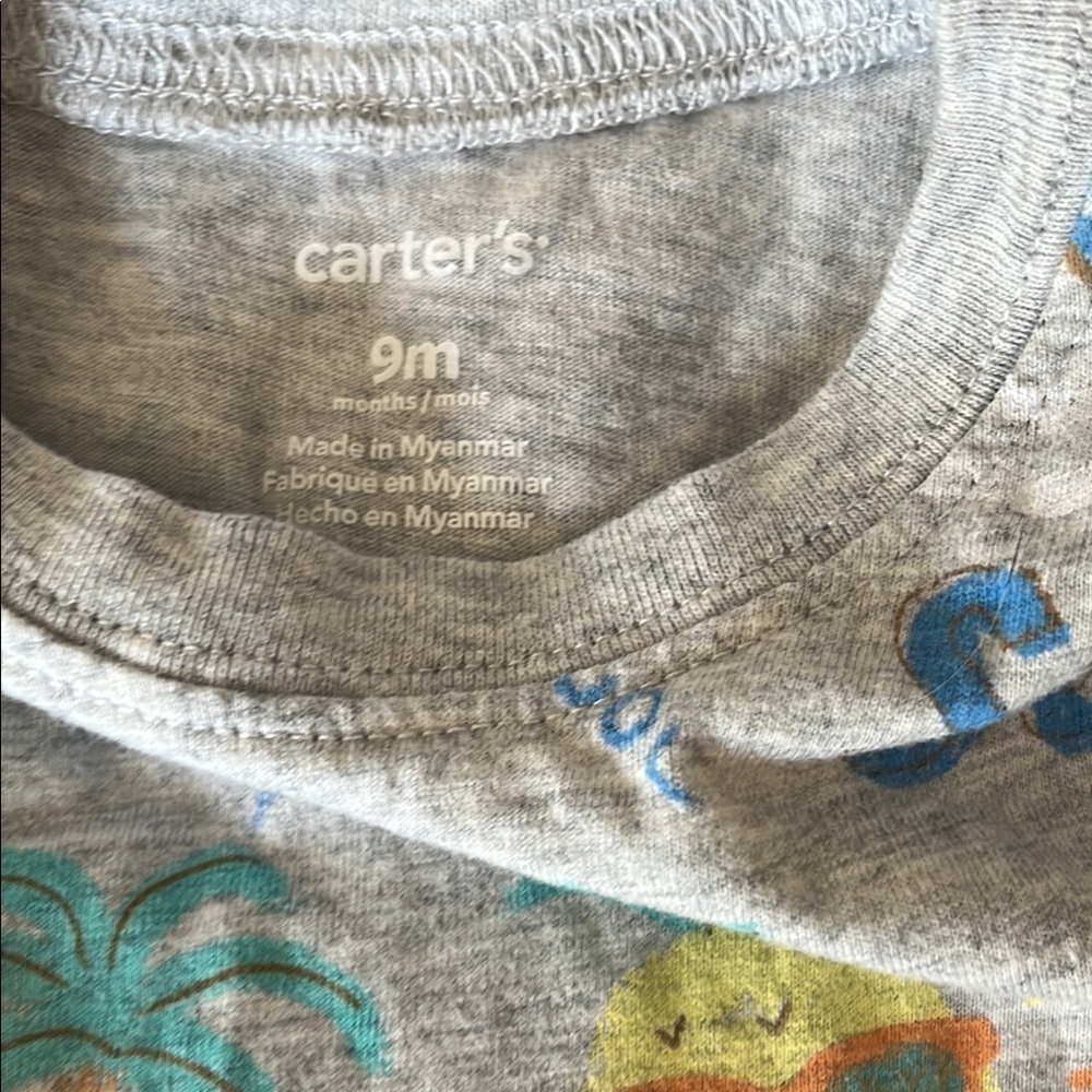 Carter’s Surf's Up Kids One Piece Bodysuit - Picture 2 of 4